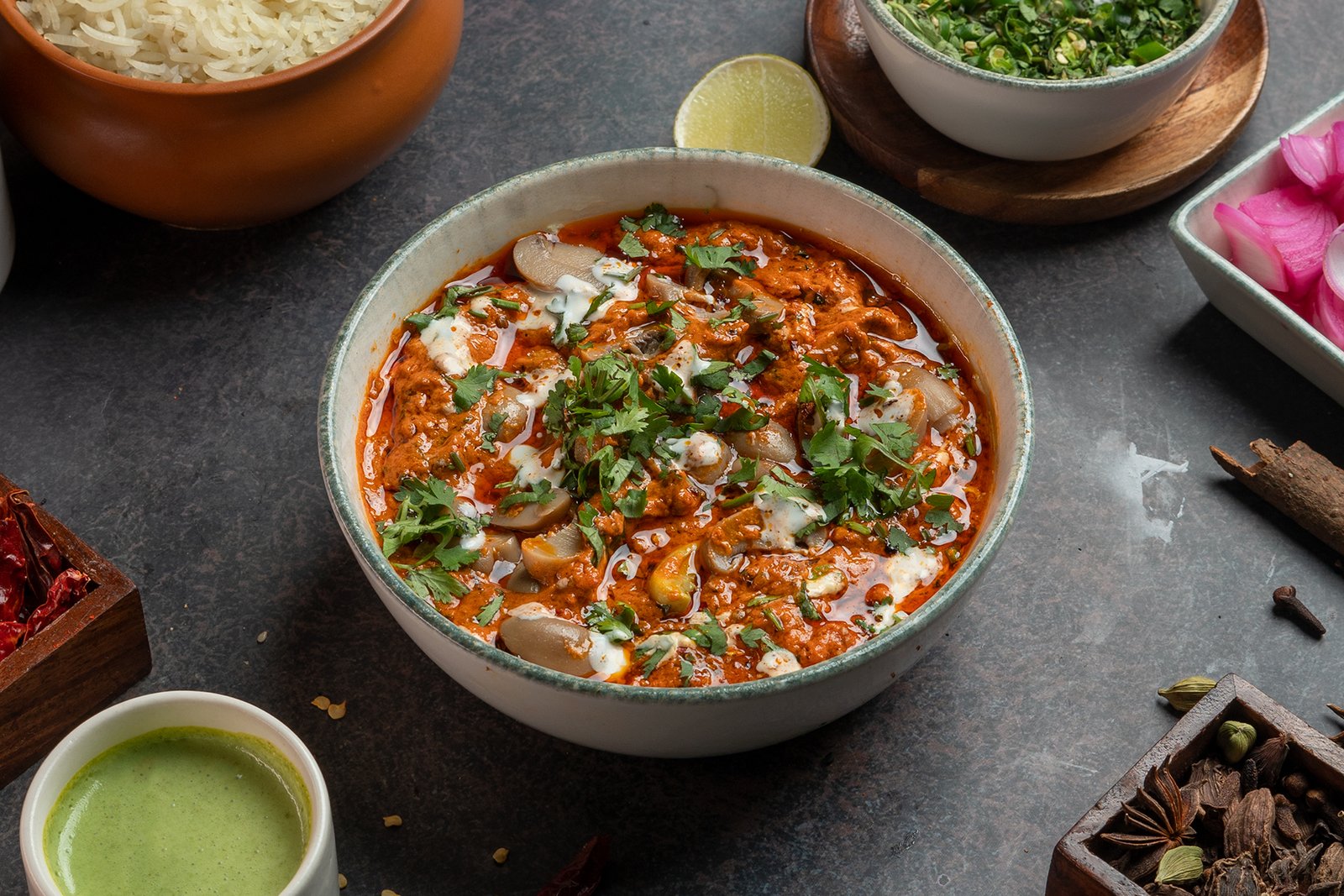 Mushroom Masala